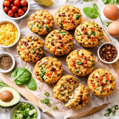 Image of Bountiful Breakfast Muffins
