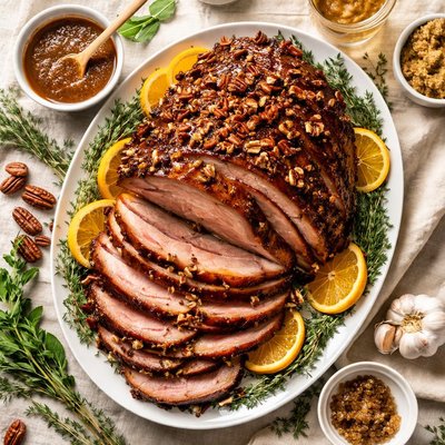 Image of Bourbon and Praline Ham