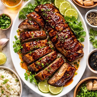 Image of Bourbon and Soy Pork Tenderloin