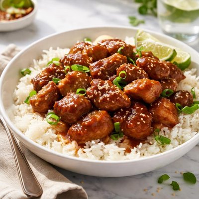Image of Bourbon Chicken Jasmine Rice