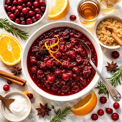 Image of Bourbon Cranberry Sauce