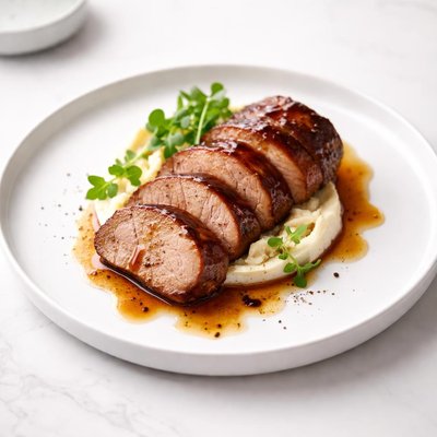 Image of Bourbon Marinated Pork Tenderloin