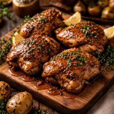 Image of Bourbon Mustard Chicken