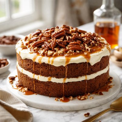 Image of Bourbon Pecan Cake