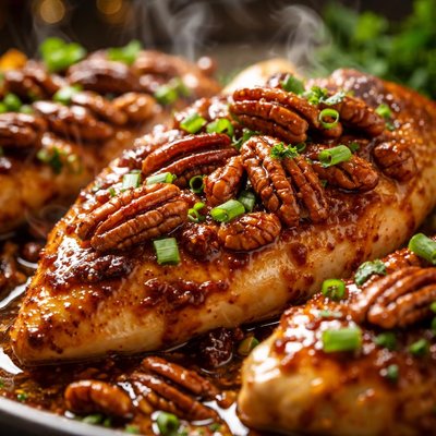 Image of Bourbon Pecan Chicken
