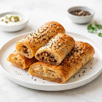 Image of Bourek Meat Filled Pastry