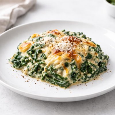 Image of Boursin Cheese Creamed Spinach Bake
