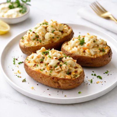 Image of Boursin Crab Potatoes