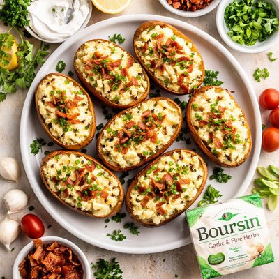 Image of Boursin Stuffed Potatoes