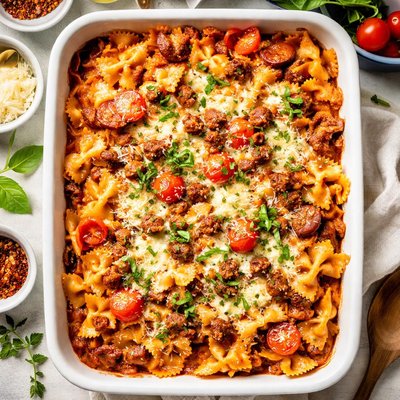 Image of Bow Tie Pasta Bake
