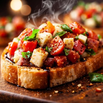 Image of Bowl Game Bruschetta Lucci Appetizer