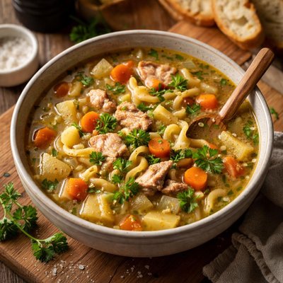 Image of Boxing Day Turkey Soup
