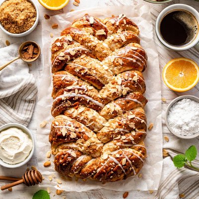 Image of Braided Coffee Cake