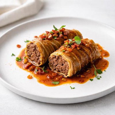 Image of Braised Beef Roll Csaky Style