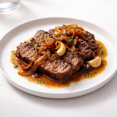 Image of Braised Brisket with Onions Garlic