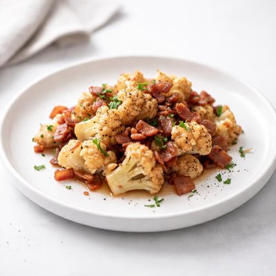 Image of Braised Cauliflower with Bacon