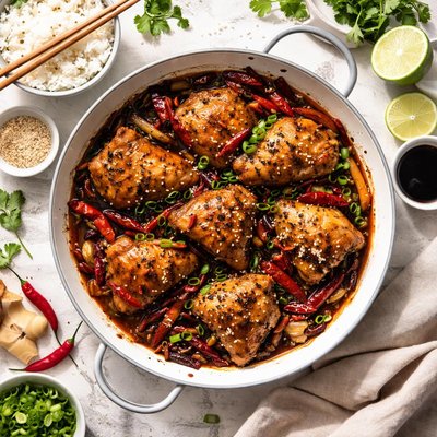 Image of Braised Chicken with Chillies
