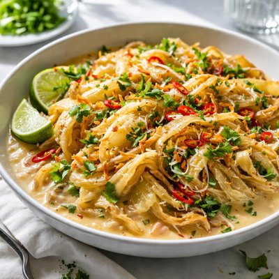 Image of Braised Coconut Cabbage