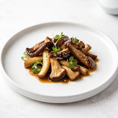 Image of Braised East West Mushrooms
