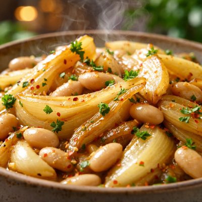Image of Braised Fennel and White Beans