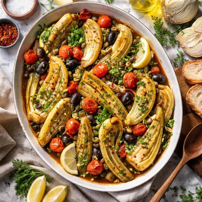 Image of Braised Fennel Pugliese