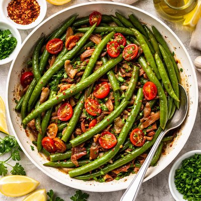 Image of Braised Fresh Green Beans