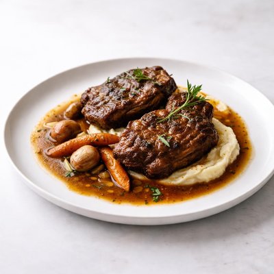 Image of Braised Lamb Shoulder Chops