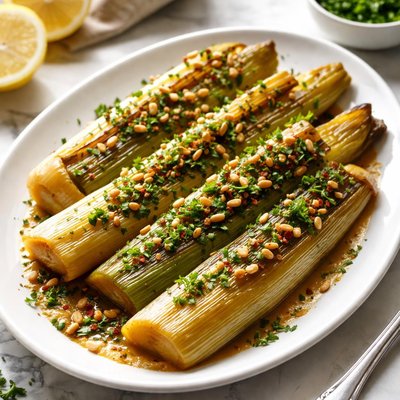 Image of Braised Leeks