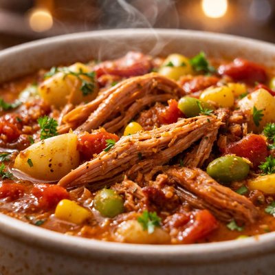 Image of Braised Rabbit Brunswick Stew