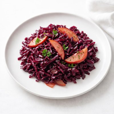 Image of Braised Red Cabbage and Apples