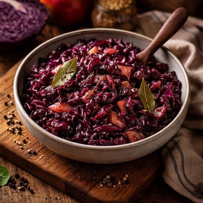 Image of Braised Red Cabbage Choux Rouges Braiss