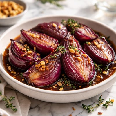 Image of Braised Red Onions