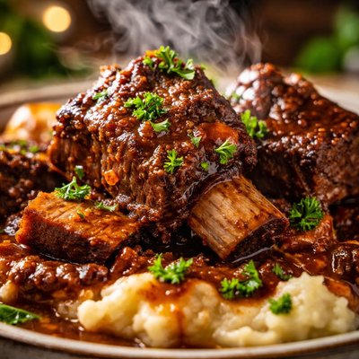 Image of Braised Short Ribs Anne Burrell