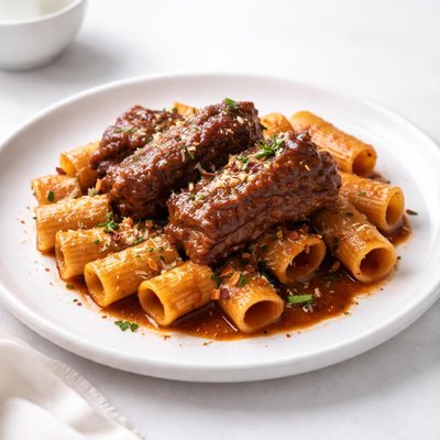 Image of Braised Spareribs with Rigatoni