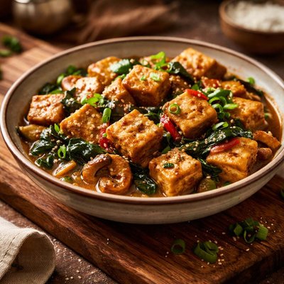 Image of Whole30 Braised Tofu