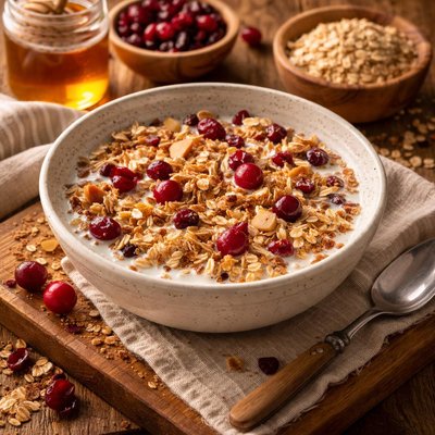 Image of Bran Cranberry Muesli 21 Day Wonder Diet Day 4