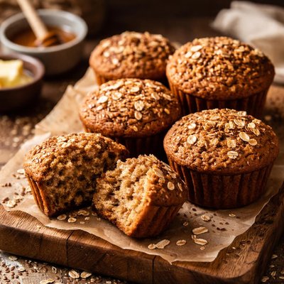 Image of Bran Flax Muffins