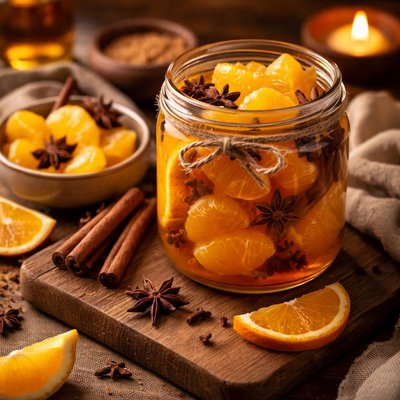 Image of Brandied Oranges