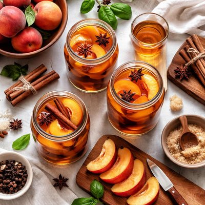 Image of Brandied Peaches