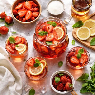 Image of Brandied Strawberry Wine