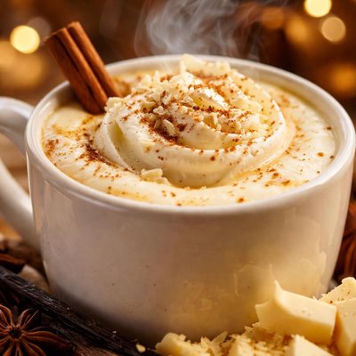 Image of Brandied White Hot Chocolate