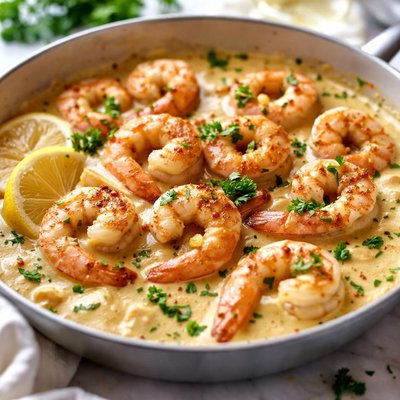 Image of Brandy Cream Shrimp
