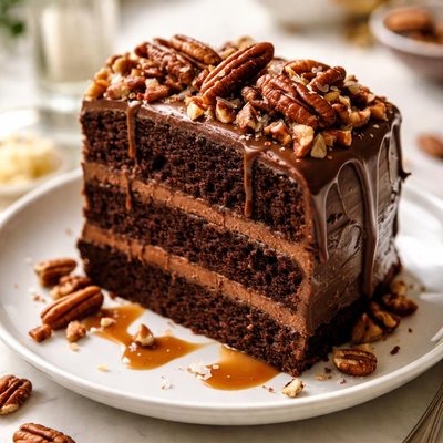 Image of Brandy Pecan Chocolate Indulgence