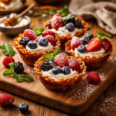 Image of Brandy Snap Baskets