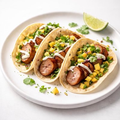 Image of Bratwurst Tacos