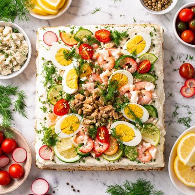 Image of Brauoterta Icelandic Style Sandwich Tuna Egg