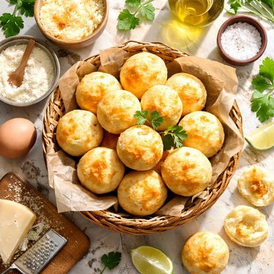 Image of Brazilian Cheese Bread Pao De Queijo