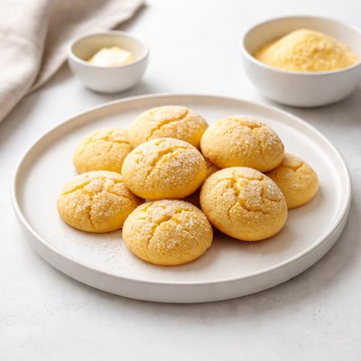 Image of Brazilian Corn Cookies Broinhas