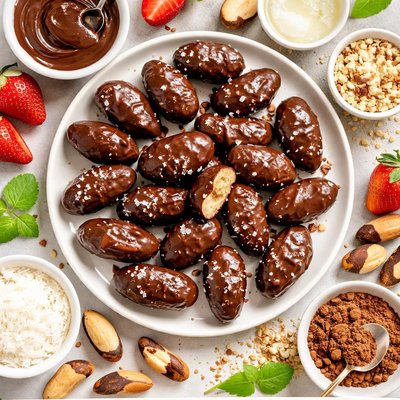 Image of Vegan Brazilian Nuts in Chocolate