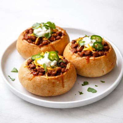 Image of Bread Bowl Chili Buns